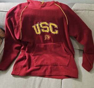 USC Red Hoodie.  Very Rarely Worn. Excellent Condition.